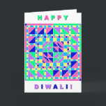 Pastel Rangoli Diwali Card