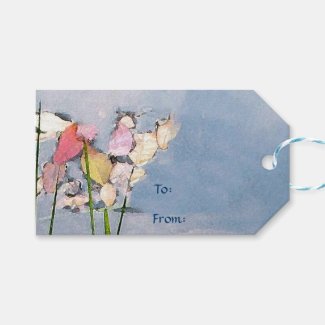 Pastel Reflections Wedding Pack of Gift Tags