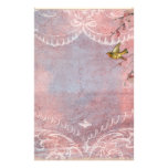 Pastel Rococo with Bird Stationery