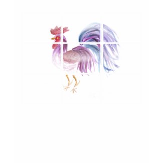 Pastel Rooster by EelKat shirt