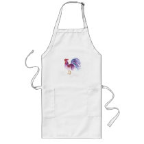 Pastel Rooster by Wendy C. Allen aprons by eelkat Pastel Rooster by Wendy C. Allen aprons