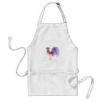 Pastel Rooster by Wendy C. Allen aprons by eelkat Pastel Rooster by Wendy C. Allen aprons