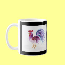Pastel Rooster by Wendy C. Allen mugs