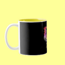 Pastel Rooster by Wendy C. Allen mugs