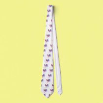 Pastel Rooster by Wendy C. Allen ties