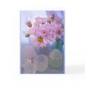 Pastel satin in glass cards