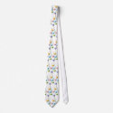 pastel shiny music notes ties