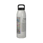 Pastel Spanish Cancer Cannot Do Angel Water Bottle