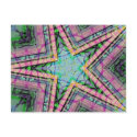 Pastel Star Postcard