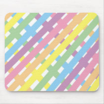 Pastel Stripes mousepads