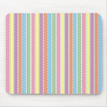 Pastel Stripes Mousepad