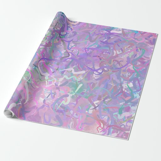 Pastel Style Wrapping Paper Zazzle