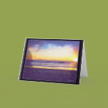 Pastel Sunset Greeting Card