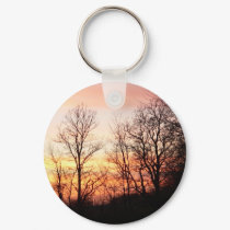 Pastel Sunset Keychain by hopefulone Pastel Sunset Keychain