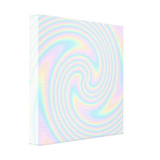 Pastel Swirl Twist Design.