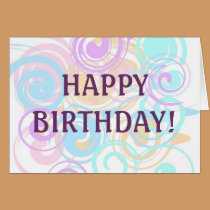 Pastel Swirls cards