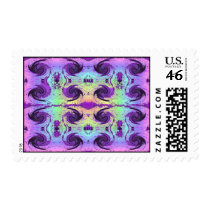 pastel swirls postage by DonnaGraysonAbstract pastel swirls postage