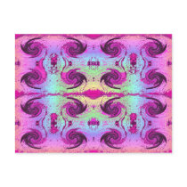 pastel swirls postcards