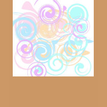 Pastel Swirls t-shirts