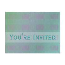 pastel teal customizable invitation postcards by DonnasGreetingCards pastel teal customizable invitation postcards
