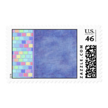 Pastel Tiles postage