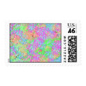 Pastel Tye Dye postage