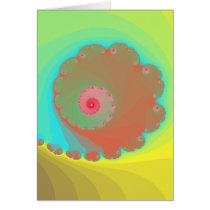 Pastel Watercolor Spiral Fractal
