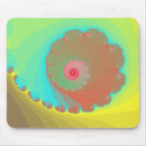 Pastel Watercolor Spiral Fractal