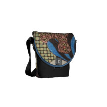 Pastel Zentangle Bag Courier Bag
