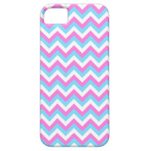 Pastel Zig Zag Stripes. iPhone 5 Cases