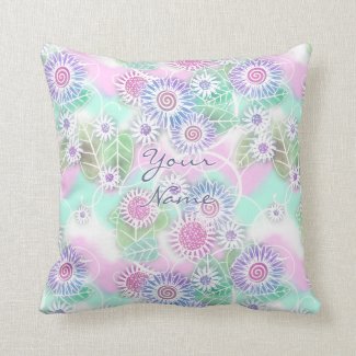 Pastell Flowers Pillow