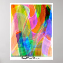 Pastels at Dawn Posters