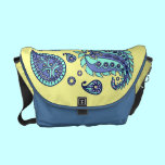Pastels Paisley Messenger Bag messenger bags