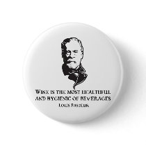 Pasteur - Wine buttons by kbilltv Pasteur - Wine buttons