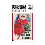 Pastilles Geraudel, 1895 Art Nouveau Postage Stamps