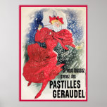 Pastilles Geraudel, 1895 Art Nouveau Print
