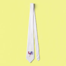 Pastle Rooster by Wendy C. Allen ties