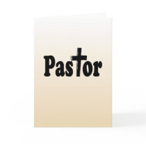 Pastor Gifts cards