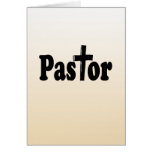Pastor Gifts Greeting Cards