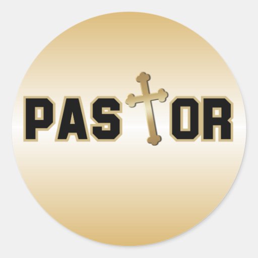 Pastor Sticker