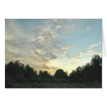 Pastoral idyl greeting cards