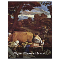 Pastoral Scene By Ponte Jacopo Da (Best Quality) Full Color Flyer