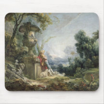 Pastoral Scene, or Young Shepherd in a Landscape Mousepad