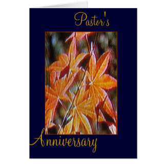 Free Printable Pastor Anniversary Card