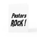 Pastors Rock! Greeting Card by TShirtDotCom Pastors Rock! Greeting Card