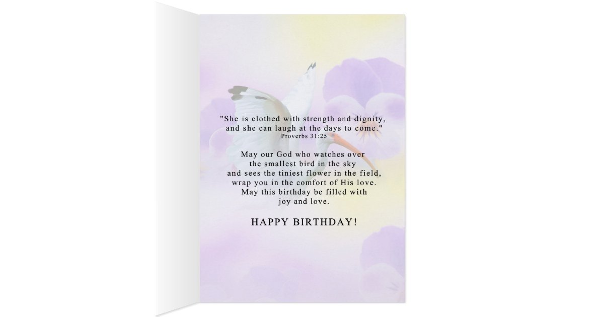 Pastor's Wife's Birthday Card Zazzle