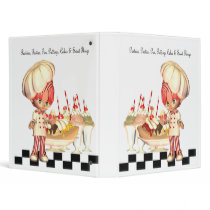 Pastries cakes and Sweet things binder