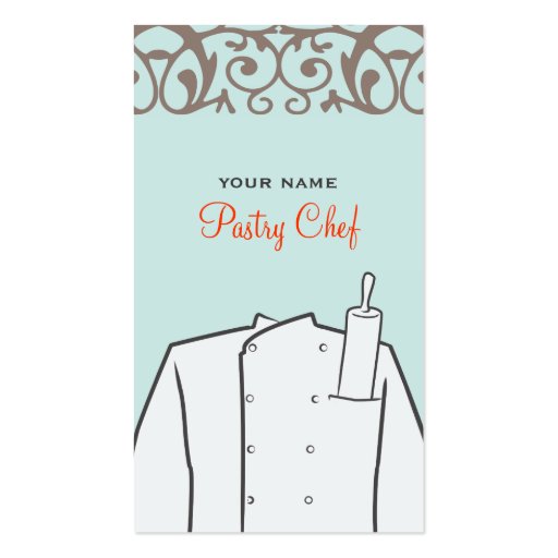 Pastry Bakery Chef Business Card