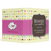 Pastry Chef | Cupcake Portfolio Binder