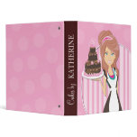 Pastry Chef | Cupcake Portfolio Binder